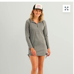 HUK Women’s Pursuit Cover-Up Swim Dress UV protection